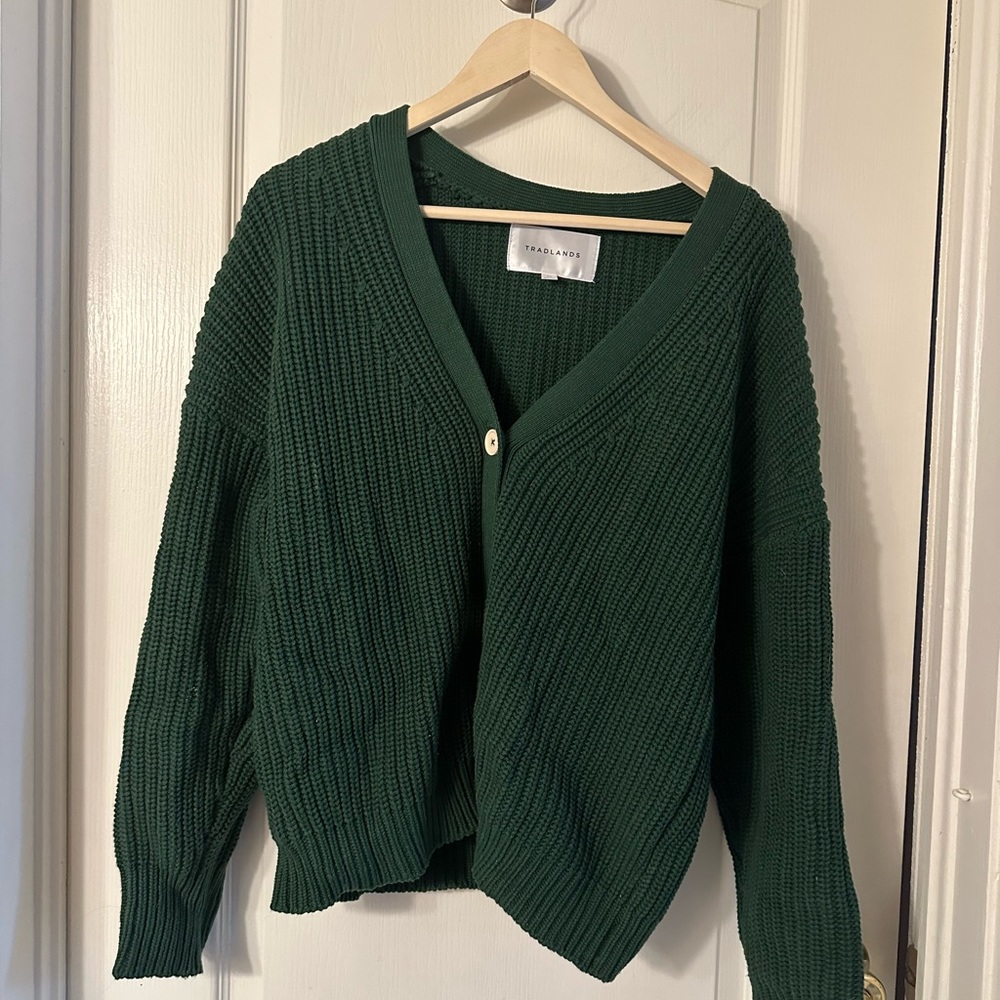 Tradlands Shelter Cardigan- Medium